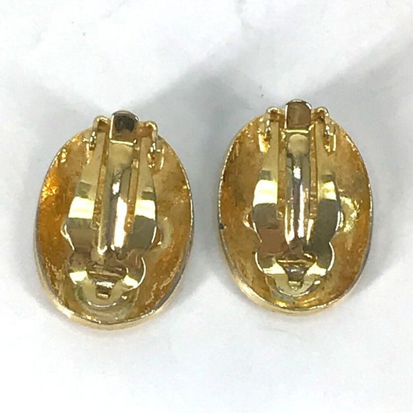 CHANEL vintage CC CC Mark Accessories Earrings Metal Gold - Picture 15 of 15